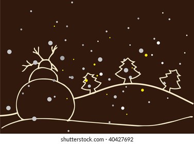 Christmas vector illustration