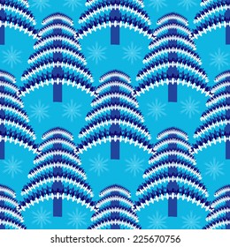 Christmas vector illustration background of abstract Christmas tree