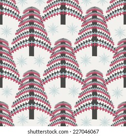 Christmas vector illustration background of abstract Christmas tree