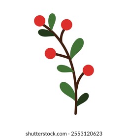 Weihnachten Vektorgrafik - Kirsche