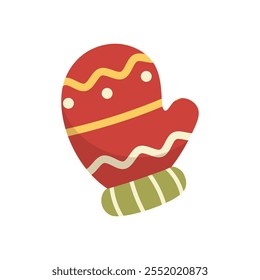Christmas Vector Illustration - Gloves