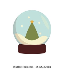 Christmas Vector Illustration - Magic Ball