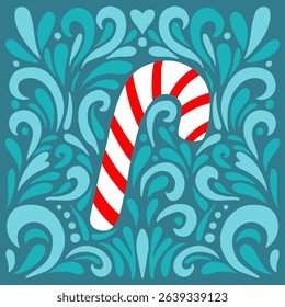 Christmas Vector illustration. Merry Christmas Vector Image.