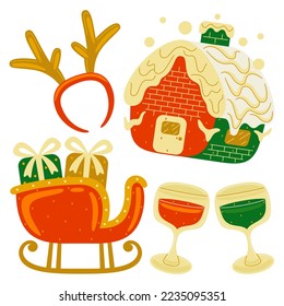 Christmas in Vector Illustration Pack