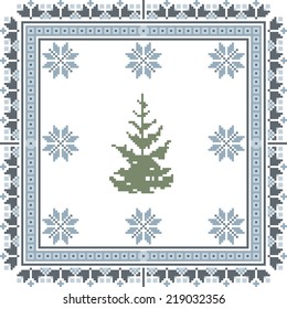 Christmas vector ornament