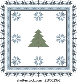 Christmas vector ornament