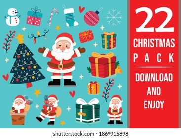 Christmas vector Pack 2020! enjoy