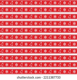 Christmas vector seamless border, vector illustration,