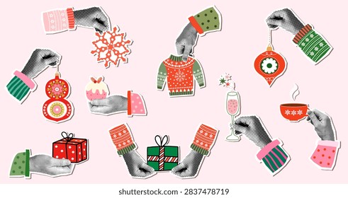 Christmas vector set and