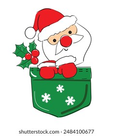Christmas vector simple illustration holiday  