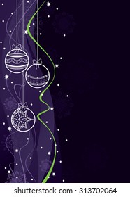 Christmas Vector Sparkly Background.