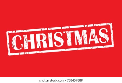 christmas vector stamp icon logo