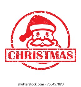 christmas vector stamp icon logo