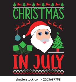 Christmas vector t shirt design