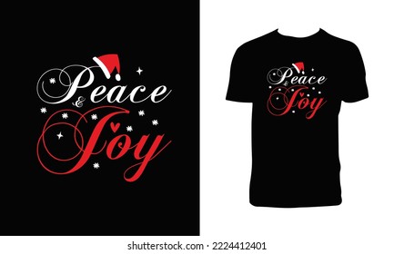 Christmas Vector Tee Design And Illustration. 