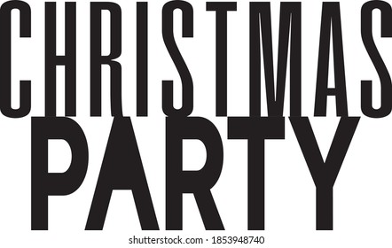 Weihnachtsvektor-Text für Weihnachten Weihnachtsfeier Kalligrafische Lettern Design-Vorlage. Kreative Typografie für Holiday Gruß Geschenkposter. Kalligrafisches Schriftstil-Banner. Monogramm Silhouette.