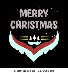 CHRISTMAS VECTOR AND TYPOGRAPHY T SHIRT DESIHN.