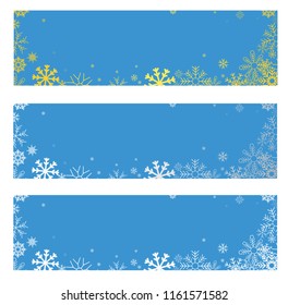 Christmas Vector Web Header Banner