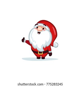 Christmas Vectors - Santa Claus with Thumb-up
 