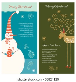 christmas vertical banners