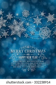 Christmas Vertical Poster - Illustration
Vector illustration of Christmas Background
