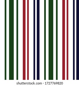 Christmas vertical striped seamless pattern background suitable for fashion textiles, graphics