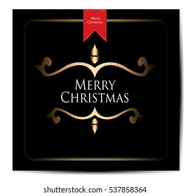 Christmas Vintage Background 