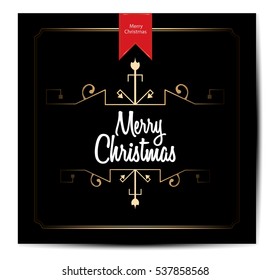 Christmas Vintage Background 