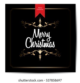 Christmas Vintage Background 