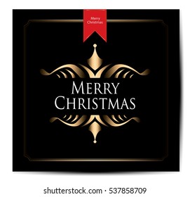 Christmas Vintage Background 