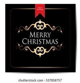 Christmas Vintage Background 