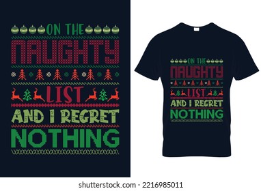 Christmas Vintage Shirt, Christmas tree design, Christmas T-Shirt Design, Merry Christmas T-Shirt Design