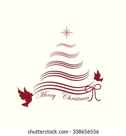 Christmas vintage tree