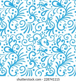 Christmas vintage winter background. seamless pattern under the mask, vector