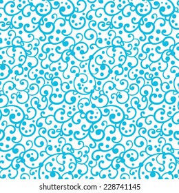 Christmas vintage winter background. seamless pattern under the mask, vector