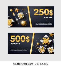 christmas voucher design 2019 2020