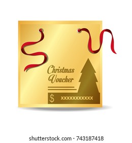 Christmas voucher design