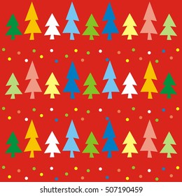 christmas wallpaper, vector red background
