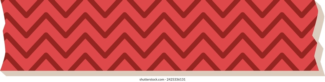Ilustración vectorial de cinta Washi de Navidad