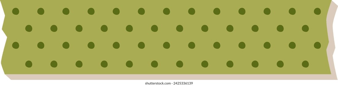 Christmas Washi Tape Vector Illustration