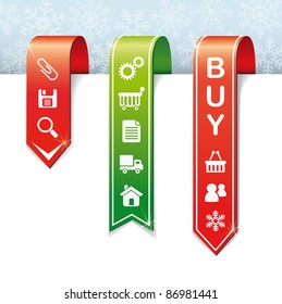 Christmas web elements