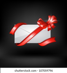 Christmas or wedding card. Vector