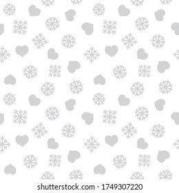 White Holiday nahtlose Muster-Hintergrund für Website-Grafiken, Modetextilien