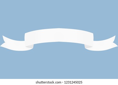 Christmas White title ribbon