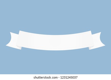 Christmas White title ribbon