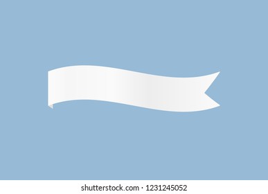 Christmas White title ribbon