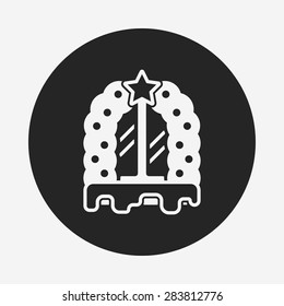 Christmas window icon