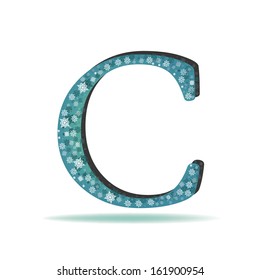 Christmas and winter abc-C