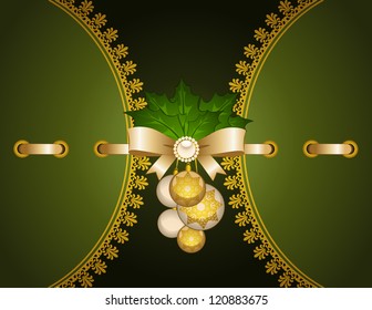 Christmas winter background