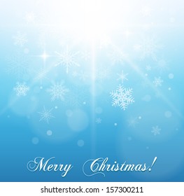 Christmas, winter background, vector illustration.